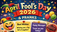 April Fool’s Day 2026: Best Wishes, Messages, Quotes, Jokes; Easy Prank Ideas to Share With Friends, Family