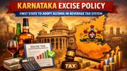 Karnataka New Excise Policy: First State To Adopt Alcohol-In-Beverage Liquor Tax System