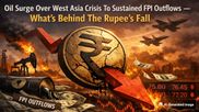 Oil Surge Over West Asia Crisis To Sustained FPI Outflows -- What's Behind The Rupee's Fall