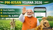 PM-KISAN Yojana 2026: Check Eligibility, Online Registration Process To Receive Rs 6,000