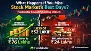 What Happens If You Miss Stock Market's Best Days? FundsIndia Reveals Shocking Impact