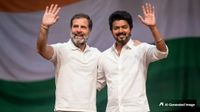 விஜய்க்கு கை கொடுத்த காங்கிரஸ்..!! ஆனாலும் கணக்கு இடிக்குதே..!! அடுத்து அதிமுகவில் பிளவா?