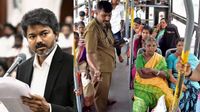 பெண்களே சீக்கிரமே அனைத்து பேருந்துகளிலும் இலவசமாக பயணிக்கலாம்.. ரிப்போர்ட் தயார் செய்யும் விஜய் அரசு..!