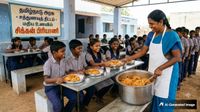 மதிய உணவு திட்டத்தில் சிக்கன் பிரியாணி!! அரசு பள்ளி மாணவர்களுக்கு குட் நியூஸ்..!!