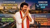 4 பந்தில் 4 சிக்சர் அடித்த விஜய்.. 4 மாவட்ட மக்களுக்கு கொண்டாட்டம்! அடுத்தடுத்து வெளியான அறிவிப்பு!