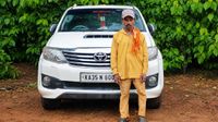 Fortuner காரில் வந்து தூய்மை பணி செய்யும் சேசப்பா..! சமூக வலைதளங்களில் டிரெண்டான தூய்மை பணியாளர்..!