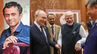 புதின், ஜி ஜின்பிங்-ஐ விடுங்க BRICS மாநாட்டில் மோடி கூடவே இருந்த இந்த நபர் யார்?