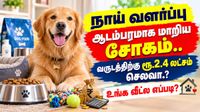 நாய் வளர்ப்பு ஆடம்பரமாக மாறிய சோகம்.. வருடத்திற்கு ரூ.2.4 லட்சம் செலவா..? உங்க வீட்ல எப்படி?