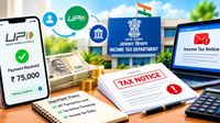 UPI மூலம் அதிக தொகை அக்கவுண்டுக்கு வந்தால் நோட்டீஸ் வருமா? வருமான வரித்துறையின் வரம்பு என்ன?