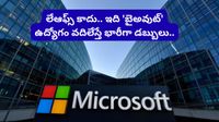 Microsoft Buyout: మైక్రోసాఫ్ట్ 'బైఅవుట్' ఆఫర్: ఉద్యోగం వదిలేస్తే డబ్బులు.. అసలు ఏంటి ఈ స్కీమ్?
