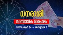 ഈ ആഴ്ച സാമ്പത്തിക നേട്ടം ആർക്കൊക്കെ? അവിചാരിതമായ സാമ്പത്തിക പ്രയാസങ്ങള്‍ ഈ നാളുകാർക്ക്