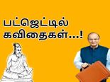 இக்பால் முதல் திருவள்ளுவரின் திருக்குறள் வரை பட்ஜெட்டில் தக்கலின் போது கூறப்பட்ட கவிதைகள்..!