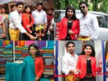 సిల్క్ ఎక్స్‌పో: నటి మధులగ్న సందడి(పిక్చర్స్)