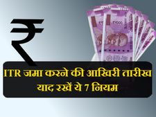 आयकर रिटर्न (ITR) जमा करने की आखिरी तारीख, याद रखें ये 7 नियम 