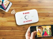 Airtel 4G डिवाइस में म‍िलेगा 126 जीबी डेटा मुफ्त