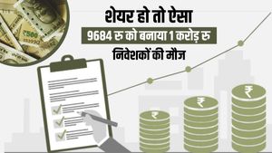 शेयर हो तो ऐसा : 9684 रु को बनाया 1 करोड़ रु, निवेशकों की मौज