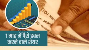 Top 10 Share : 1 माह में पैसा डबल करने वाले शेयर 