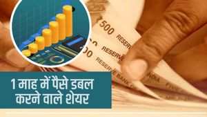 1 महीने में पैसा डबल, जानिए कमाल के शेयरों के नाम 