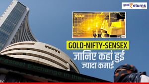 Gold-Nifty-Sensex: जानिए कहां हुई ज्यादा कमाई