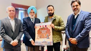 पंजाब: गुरमीत सिंह मीत हेयर ने जारी किया नया कैलेंडर, खेल उपलब्धियों पर डाला प्रकाश