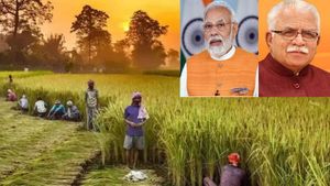 प्रधानमंत्री फसल बीमा योजना के तहत किसानों को सबसे अधिक मुआवजा देने वाला राज्‍य बना हरियाणा