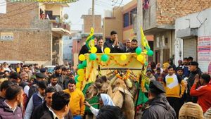 Haryana News: नारनौंद में डिप्टी सीएम दुष्यंत चौटाला का हुआ जोरदार स्वागत, कई बड़ी घोषणाएं की