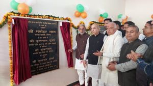 Haryana News: बल्लभगढ़ में विद्यालय की बहुमंजिला भवन का हुआ उद्घाटन, 7 करोड़ की लागत से तैयार हुई बिल्डिंग