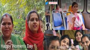 दिल्‍ली में केजरीवाल सरकार महिलाओं के लिए संचालित कर रही फ्री बस सेवा 