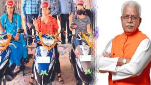 हरियाणा सरकार श्रमिक बेटियों के लिए लाई कमाल की स्कीम, जानिए  फ्री स्कूटी योजना की डिटेल 