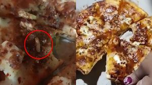 Viral Video: इस वायरल वीडियो को देखकर आप भी हो जाएंगे हैरान, पिज्जा में रेंगते हुए दिखाई दिए कीड़े 
