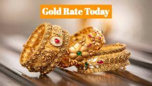 Gold Rate Today: 13 अप्रैल को फिर से सोने की कीमतों में आई गिरावट! जानिए 24k, 22k, 18k गोल्ड रेट क्या है?