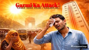 Weather Today: गर्मी का कहर शुरू! पारा 38°C पार ...धूप-गर्म हवाओं से बढ़ा तापमान, इन राज्यों में लू जैसे हालात