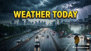 Weather Today: दिल्ली-नोएडा के तापमान में गिरावट, आज भी बारिश के आसार, तेज आंधी और बारिश का येलो अलर्ट जारी