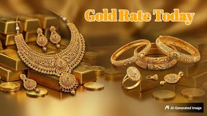 Gold Price Today: सोने की कीमतों में आज भी गिरावट जारी! अब कितना है 24, 22, 18 कैरेट सोने का दाम? 