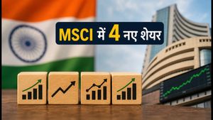 MSCI अगस्त रिव्यू: इन 4 शेयरों की हुई धमाकेदार एंट्री, क्या आज बाजार में दिखेगा बड़ा एक्शन?