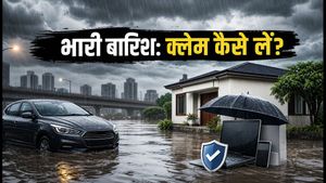 IMD अलर्ट: भारी बारिश में गाड़ी-घर का नुकसान? क्लेम पाने का आसान तरीका