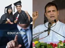 വിദ്യാര്‍ഥികള്‍ക്ക് വാഗ്ദാനവുമായി രാഹുല്‍;ജോലി കിട്ടുന്നതു വരെ വിദ്യാഭ്യാസ വായ്പക്ക് പലിശ ഈ