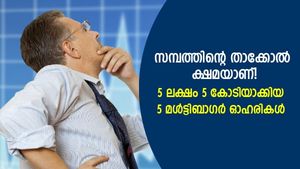 5 ലക്ഷം 5 കോടിയാക്കിയ 5 സ്‌മോള്‍ കാപ് ഓഹരികള്‍; സമ്പത്തിന്റെ താക്കോല്‍ ക്ഷമയാണ്!