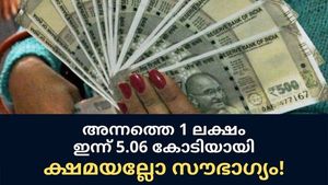 അന്നത്തെ 1 ലക്ഷം 5.06 കോടിയാക്കിയ മിഡ് കാപ് ഓഹരി; ക്ഷമയല്ലോ സൗഭാഗ്യം!