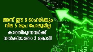 അന്ന് ഈ 3 ഓഹരിക്കും 5 രൂപ പോലുമില്ലായിരുന്നു; കാത്തിരുന്നവര്‍ക്ക് കിട്ടിയതോ 3 കോടിയുടെ നേട്ടം!