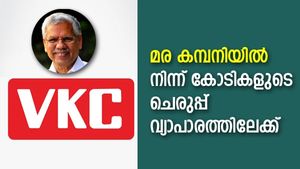 മര കമ്പനിയിൽ നിന്ന് കോടികളുടെ ചെരുപ്പ് വ്യാപാരത്തിലേക്ക്; ബിസിനസിൽ വികെസിയുടെ 'നല്ലനടപ്പ്'