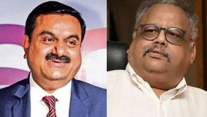 ജുന്‍ജുന്‍വാലയുടെ സ്‌മോള്‍ കാപ് കമ്പനിയെ അദാനി ഏറ്റെടുക്കുന്നു? ഓഹരി അപ്പര്‍ സര്‍ക്യൂട്ടില്‍