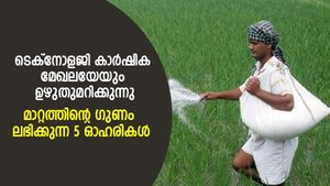 കാര്‍ഷിക മേഖലയെ ടെക്‌നോളജി ഉഴുതുമറിക്കുന്നു; മാറ്റത്തിന്റെ നേട്ടം കൊയ്യാവുന്ന 5 ഓഹരികള്‍