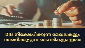 ആഭ്യന്തര ധനകാര്യ സ്ഥാപനങ്ങള്‍ നിക്ഷേപിക്കുന്ന മേഖലയും വാങ്ങിക്കൂട്ടുന്ന ഓഹരികളും ഇതാ