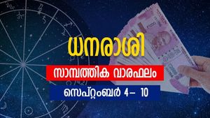 ഈ നാളുകാർക്ക് അവിചാരിതമായ ധനനഷ്ടങ്ങള്‍ക്ക് സാധ്യത; ഈയാഴ്ചയിലെ സാമ്പത്തിക വാരഫലം അറിയാം