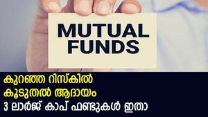 ഇരട്ടയക്കത്തില്‍ ആദായം നേടാവുന്ന മികച്ച 3 ലാര്‍ജ് കാപ് ഫണ്ടുകള്‍; വാങ്ങുന്നോ?
