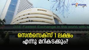 സെന്‍സെക്‌സ് 1 ലക്ഷം തൊടുന്നത് എപ്പോള്‍? ഒരു 'ക്ലൂ' തരാം...