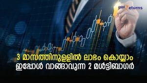 കുറഞ്ഞ റിസ്‌കില്‍ മികച്ച ലാഭം നേടാം; അടുത്ത 3 മാസത്തേക്ക് വാങ്ങാവുന്ന 2 മള്‍ട്ടിബാഗര്‍ ഓഹരികള്‍