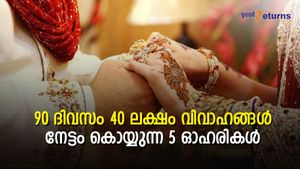90 ദിവസം 40 ലക്ഷം വിവാഹങ്ങള്‍; സീസണ്‍ കച്ചവടത്തില്‍ നേട്ടം കൊയ്യുന്ന 5 ഓഹരികള്‍