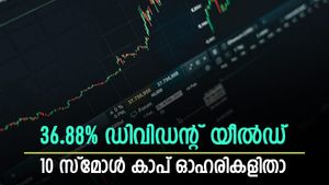 190 രൂപ വിലയുള്ള ഓഹരി നല്‍കിയത് 70 രൂപ ലാഭവിഹിതം; മികച്ച ഡിവിഡന്റ് യീല്‍ഡുള്ള 10 സ്‌മോള്‍ കാപ് ഓഹരികള്‍